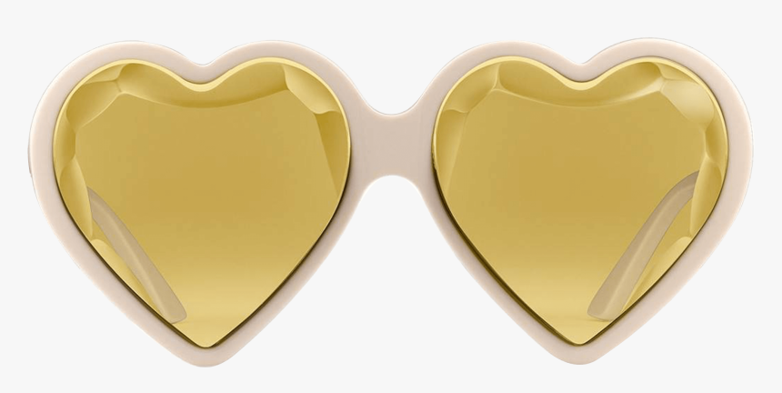 Heart-frame Acetate Sunglasses - Heart, HD Png Download