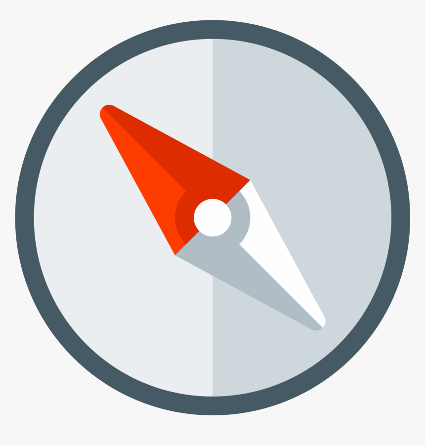 Icono Brujula Png, Transparent Png