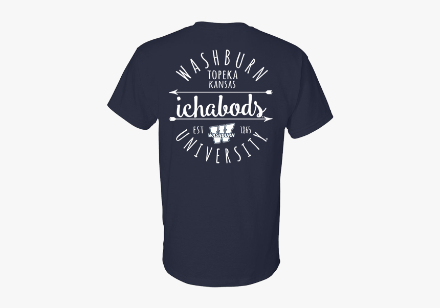 Washburn University Circle Arrow Gildan Dry Blend Tee, HD Png Download