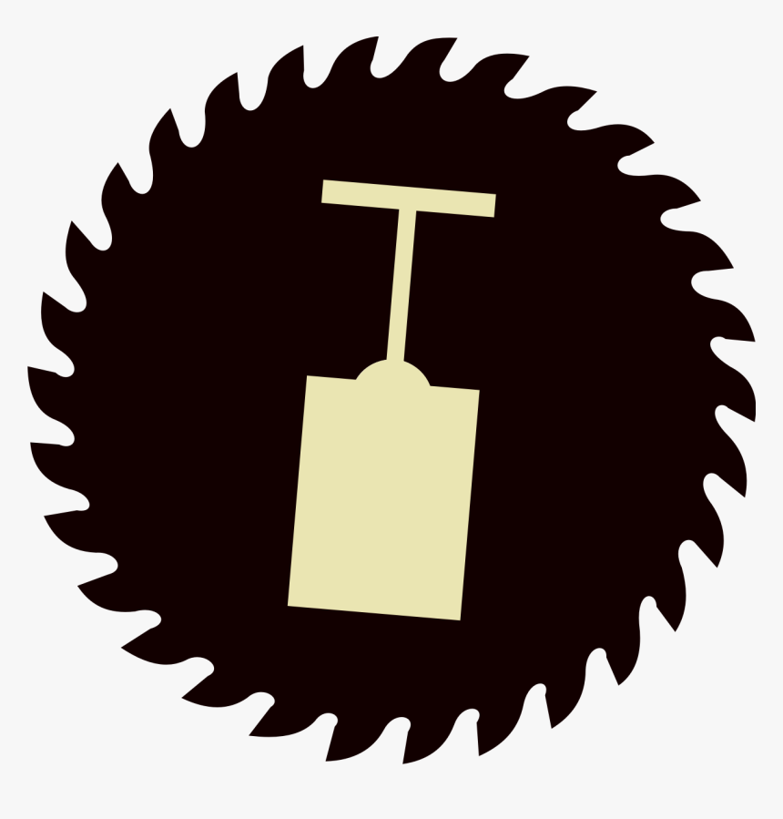 Circular Saw Blade Cutting Tool - Circular Saw Blade Black, HD Png Download