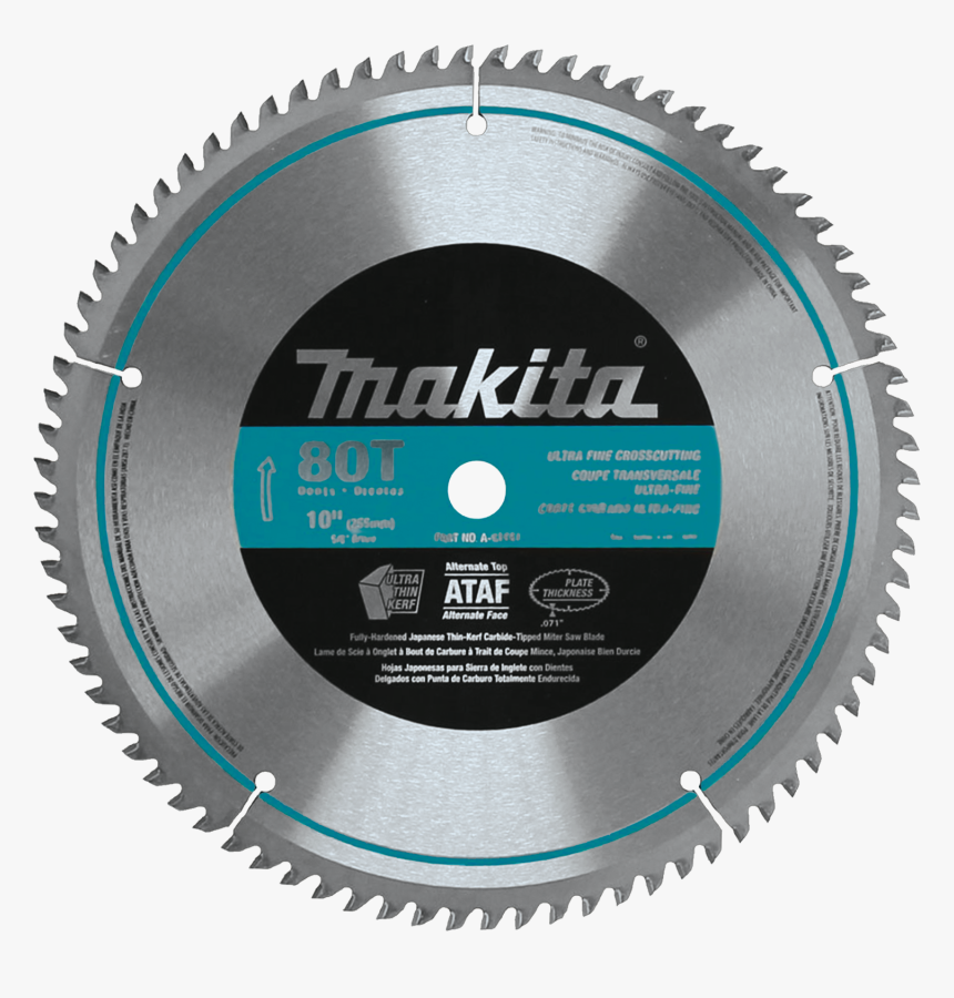 A-93681 - Circular Saw Blade 14 Makita, HD Png Download
