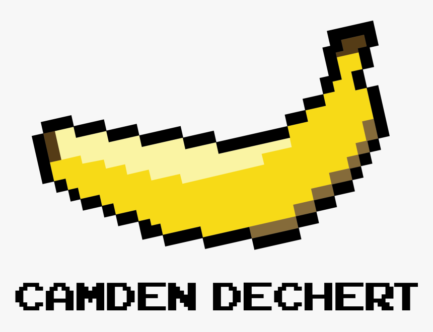 8 Bit Bananner, HD Png Download