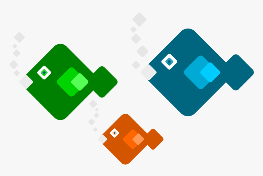 Square Fishes Clip Arts - الاسم سنة ثالثة ابتدائي, HD Png Download