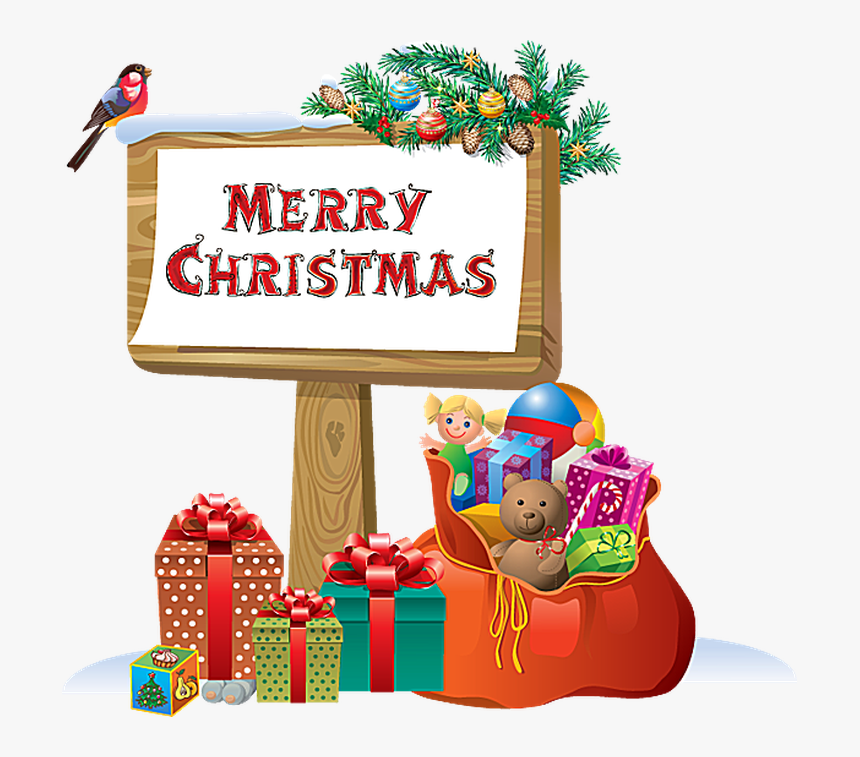 Christmas Elf Christmas Decoration Christmas Ornament - Merry Christmas Signs Clip Art, HD Png Download