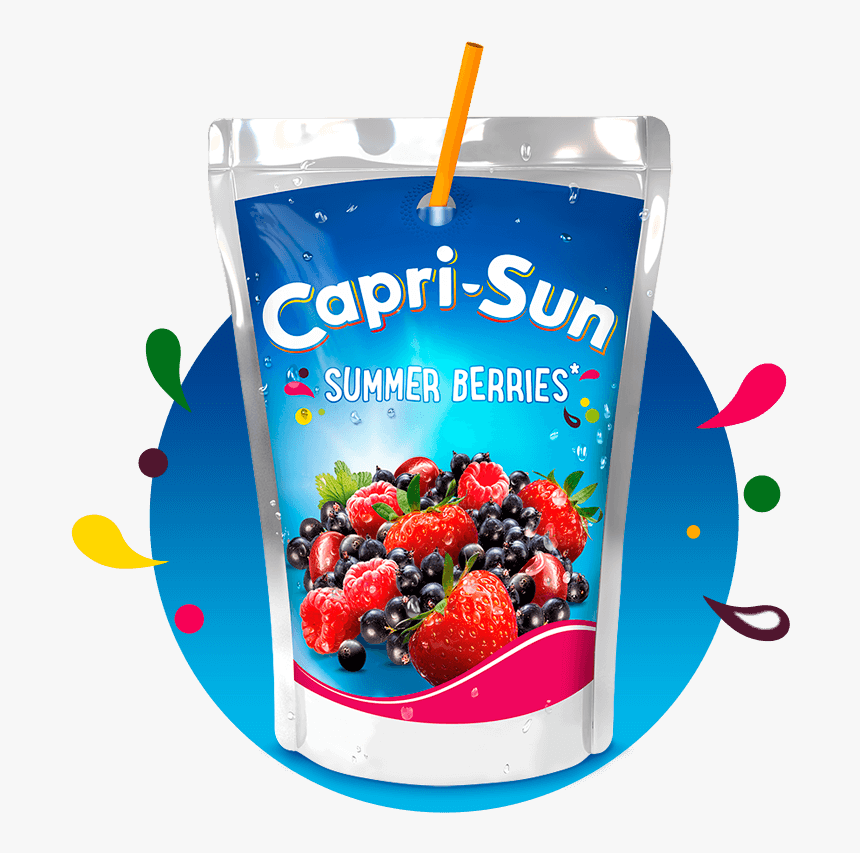 Capri-sun Summer Berries - Capri Sun, HD Png Download
