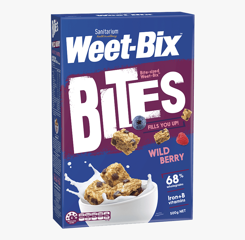 Weet Bix Bites Wild Berry, HD Png Download