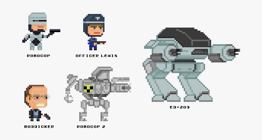 8 Bit Ed 209, HD Png Download