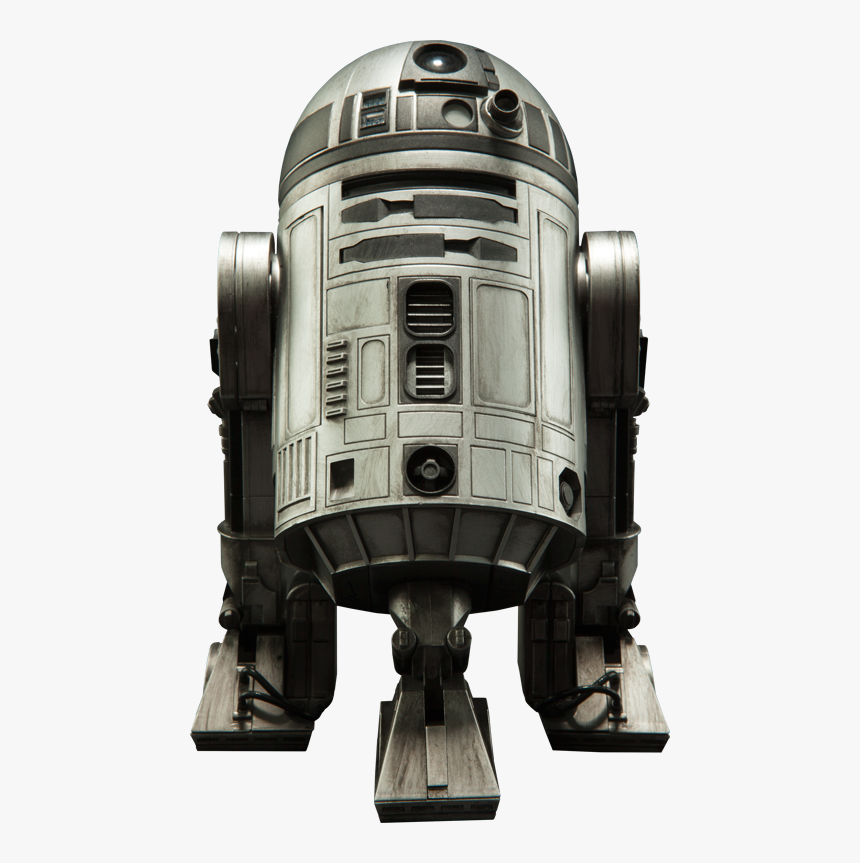 #robot #robocop #robo #starwars #iron #metal #chain - Sideshow Collectibles Unpainted Prototype R2d2, HD Png Download