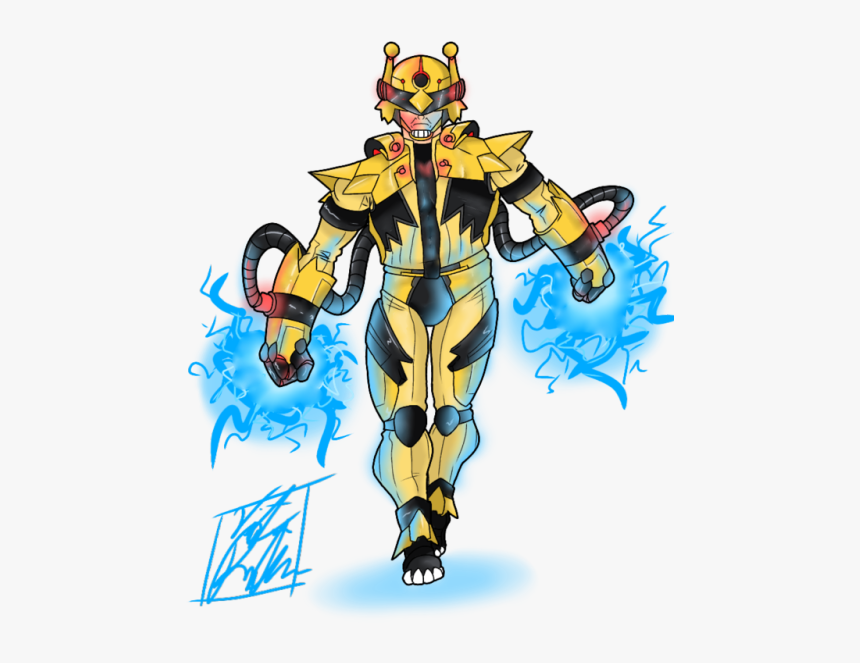 Pokemon Gijinka Electivire, HD Png Download