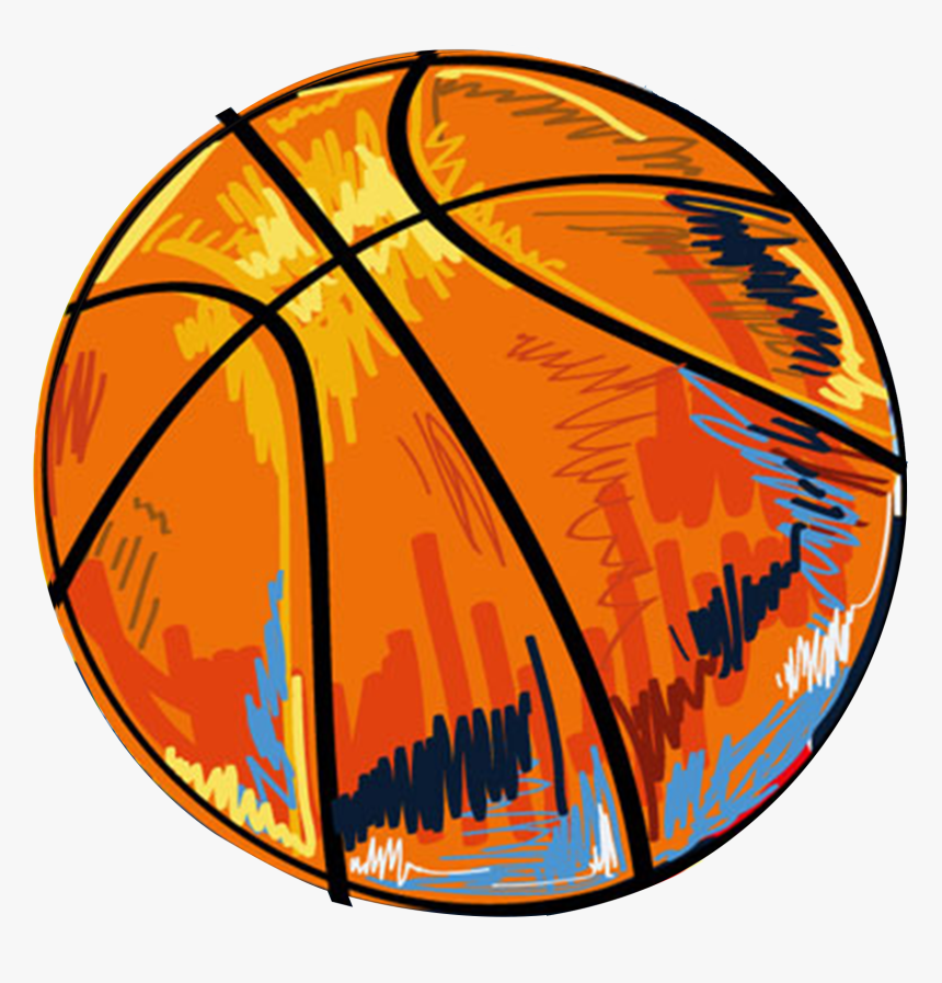 Graffiti Basketball Illustration - Graffiti Basketball, HD Png Download