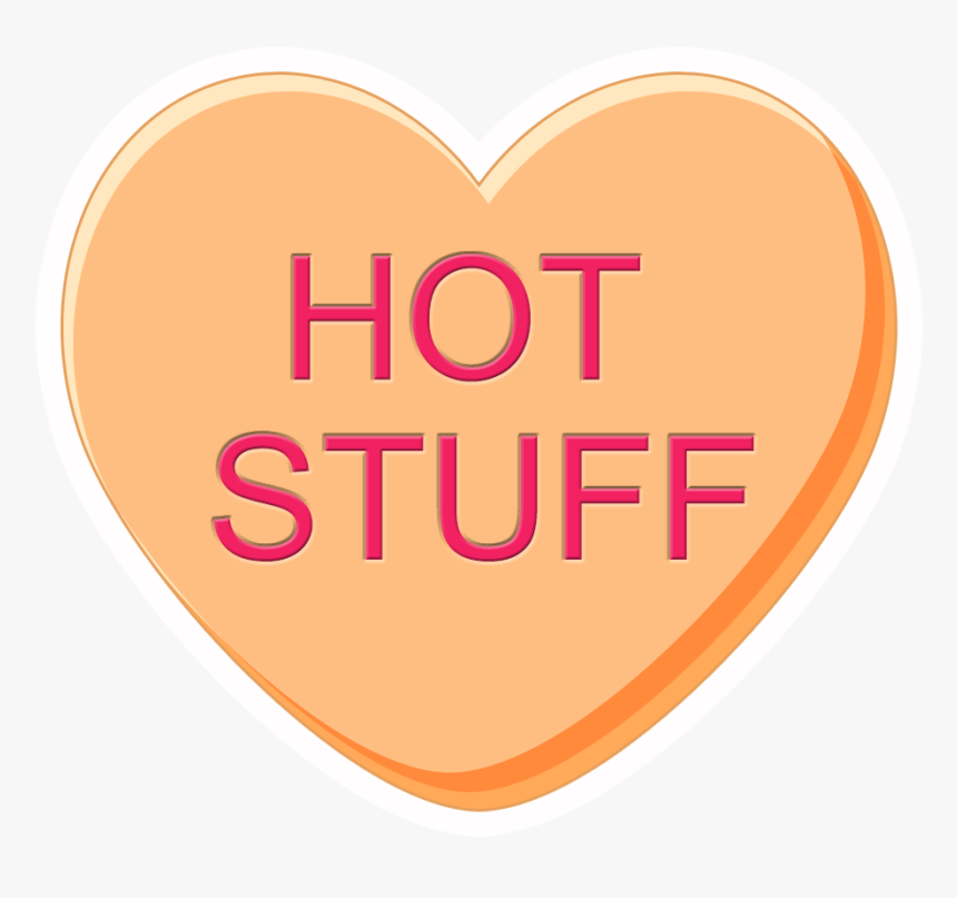 Valentine Heart Candy Graphic - Heart, HD Png Download