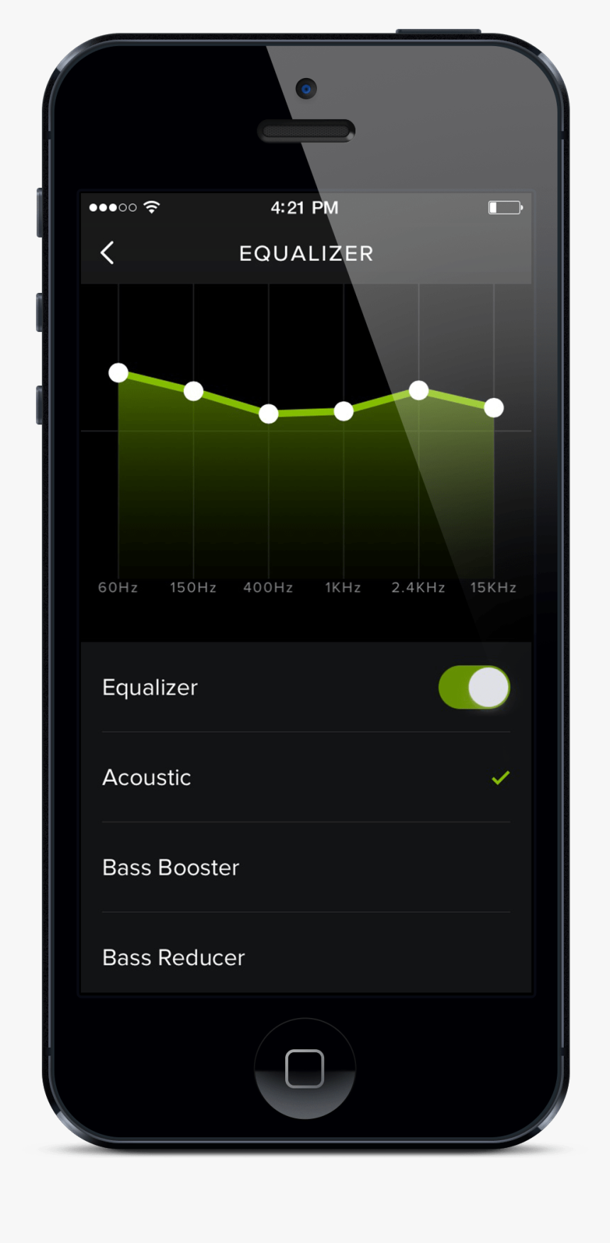 Spotify On Phone Png, Transparent Png