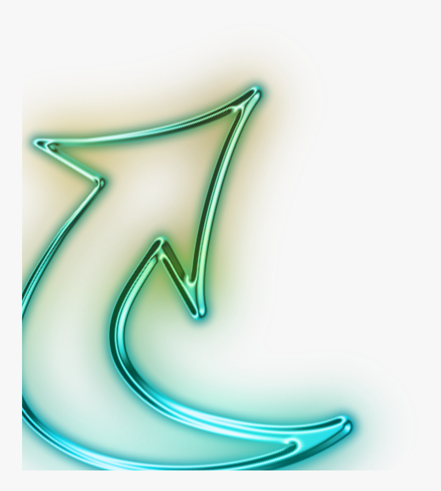 Neon Party Crew - Neon Gif Arrow Png, Transparent Png