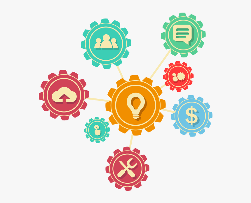 Sponsorship-vector - Vector Art Gear Vector, HD Png Download