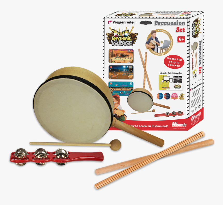 Rhythmic Village Interactive Music Software, Game & - Drumhead, HD Png Download
