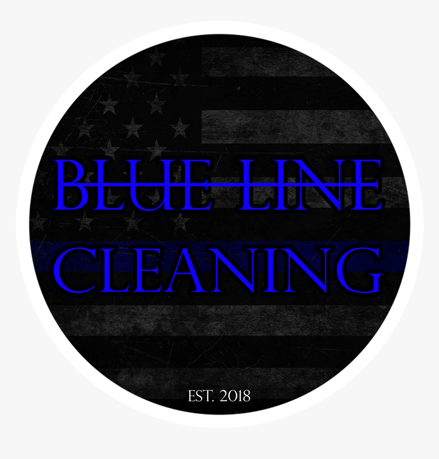 Blue Line Cleaning - Circle, HD Png Download
