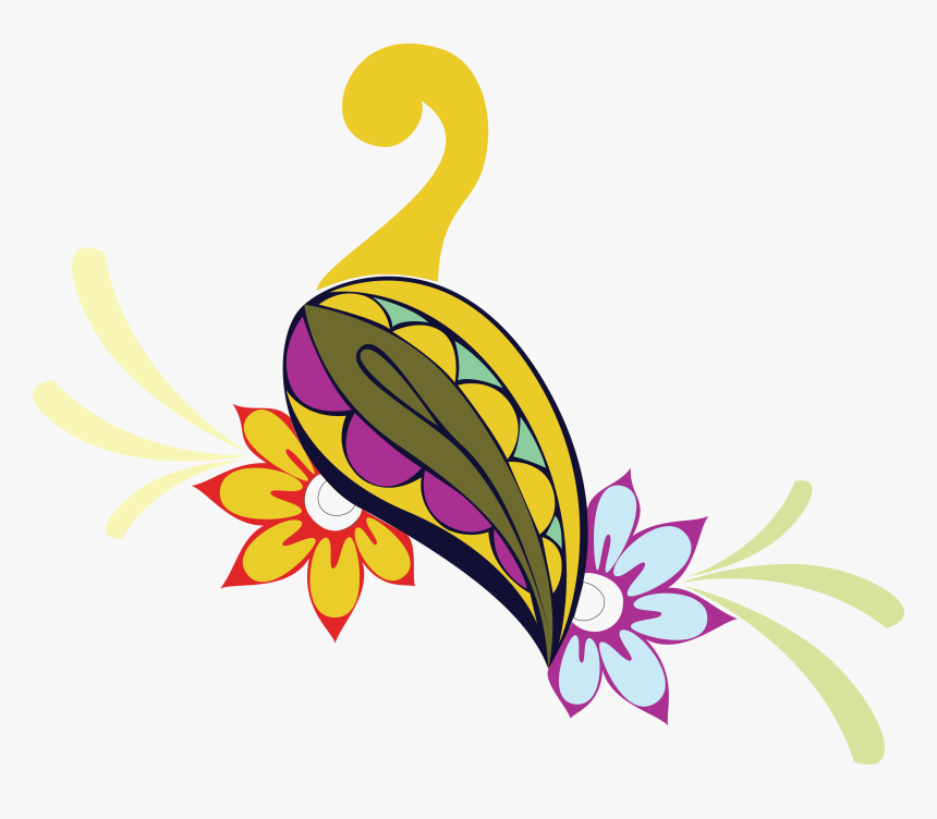 Indian Peafowl Clipart , Png Download - Bird Painting Clipart, Transparent Png