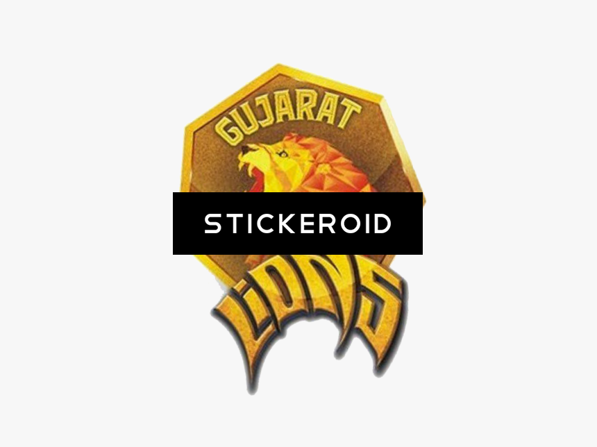 Gujarat Lions Logo - Gujarat Lions, HD Png Download