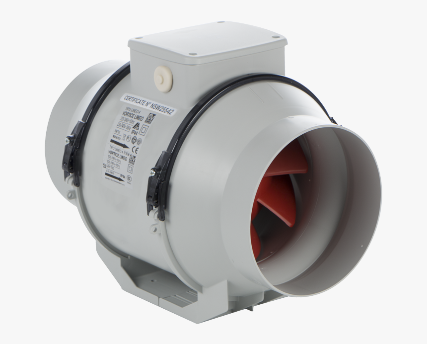 Vortice Lineo 250 Q T V0 - Vortice Inline Extractor Fan, HD Png Download