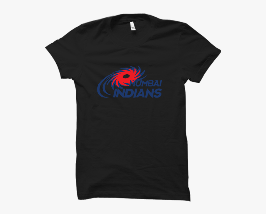 Ipl 06 B- Mumbai Indians Half Sleeve Black - Racist Wwe Shirt, HD Png Download