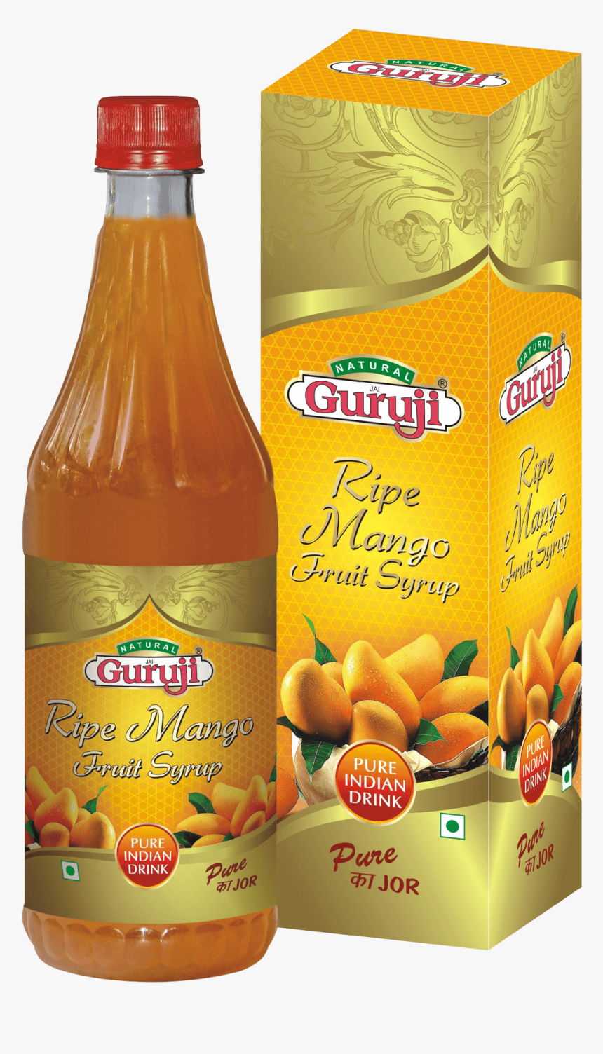Ripe Mango Fruit Syrup - Guruji Thandai, HD Png Download