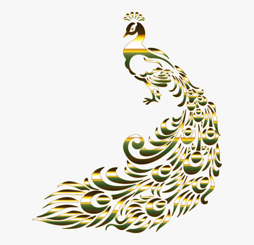Pine Family,flora,leaf - Peacock Gold Feather Png, Transparent Png