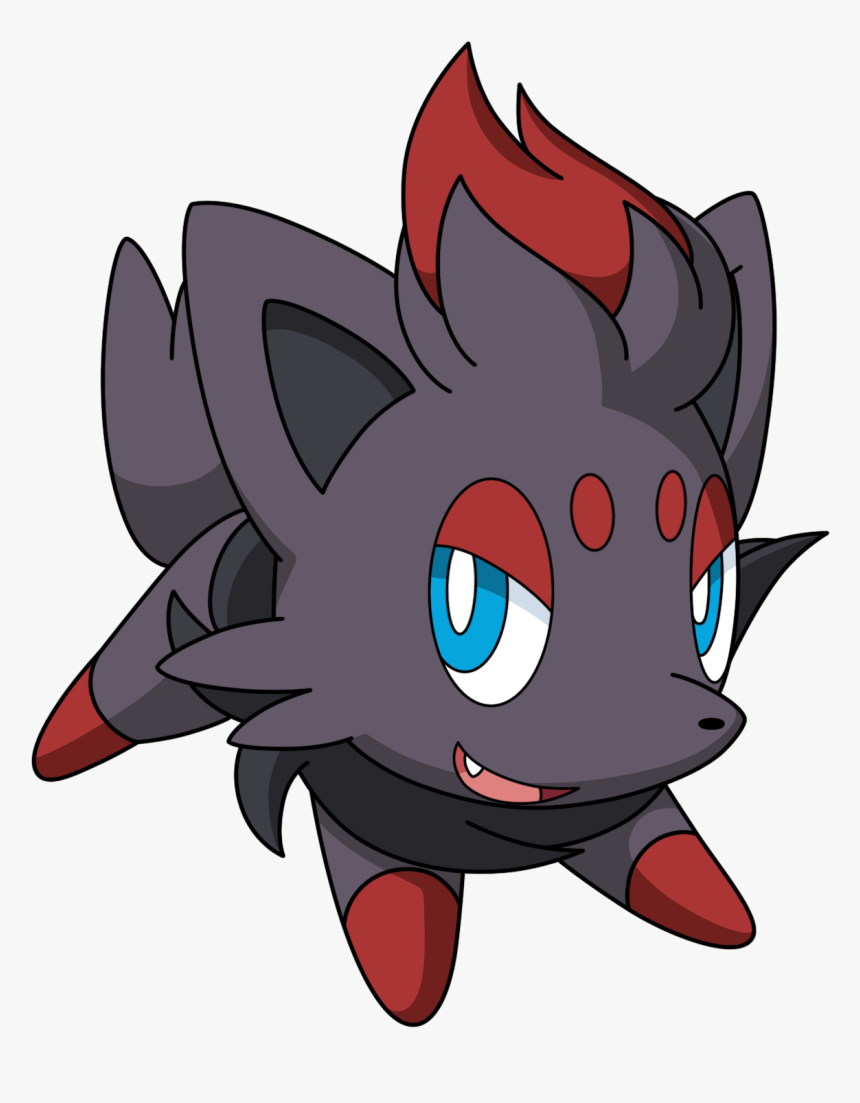 Zorua Pokemon Png Clipart Image - Shiny Zorua, Transparent Png