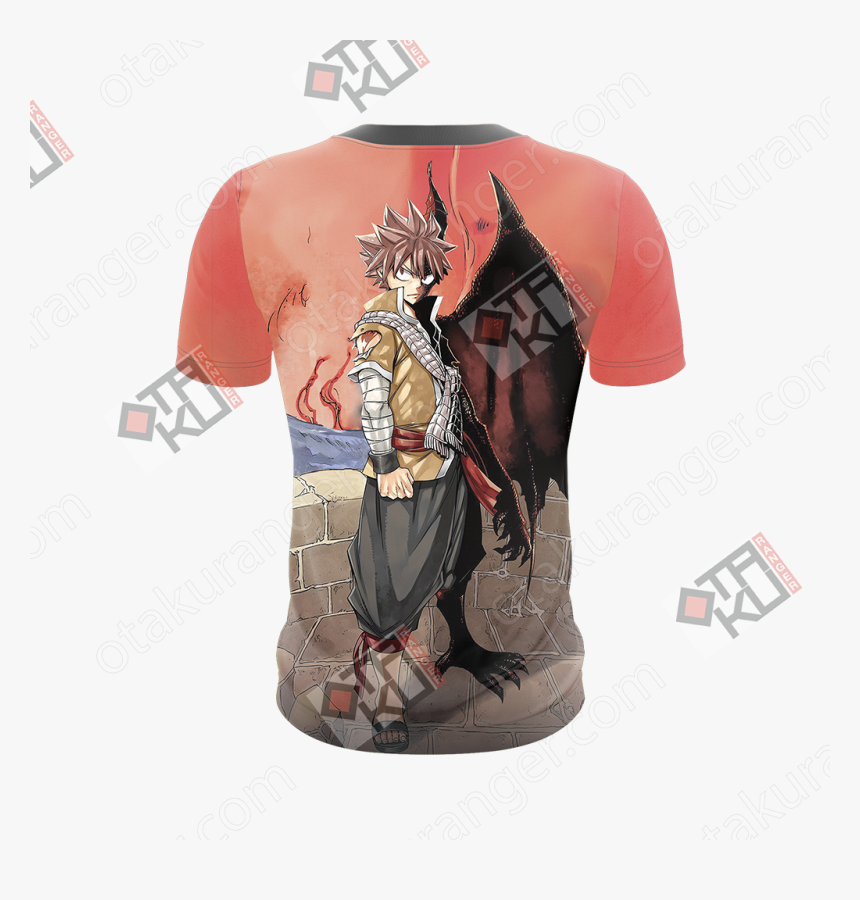 Dragon Cry Natsu Dragneel Unisex 3d T-shirt - Evangelion Asuka T Shirt, HD Png Download