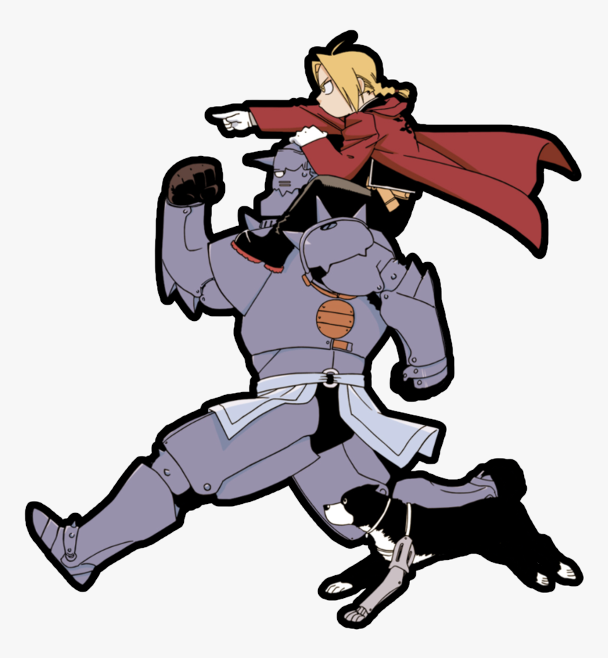 Fullmetal Alchemist Render Elric Brothers By Buz Mavisi-d6ieu4w - Fullmetal Alchemist Laptop Sticker, HD Png Download