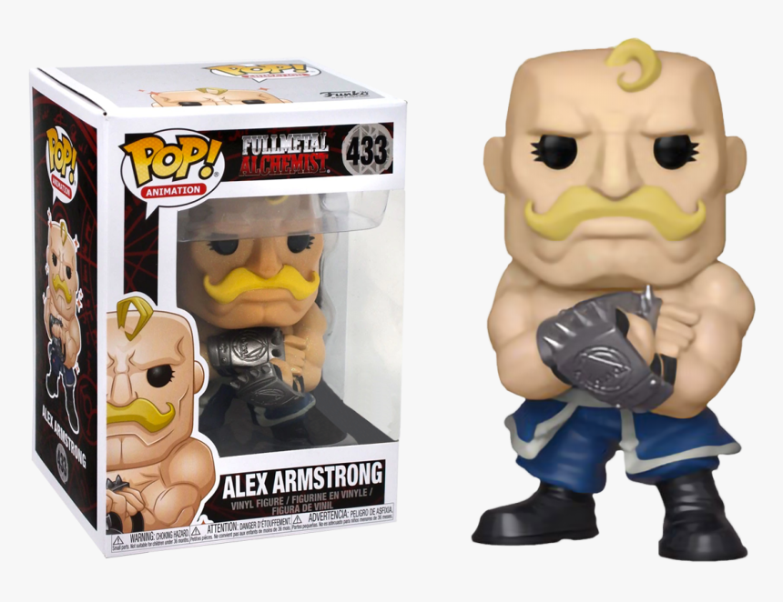 Pop Vinyl - Fullmetal Alchemist Pop Armstrong, HD Png Download