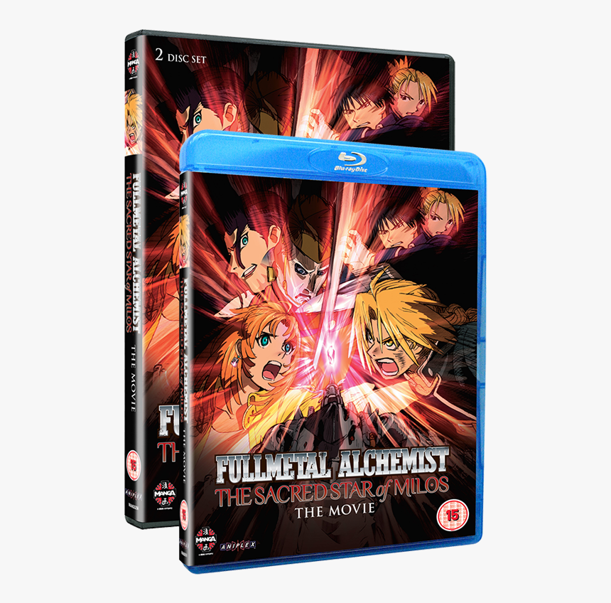 Fullmetal Alchemist The Sacred Star Of Milos - Sacred Star Of Milos Blu Ray, HD Png Download