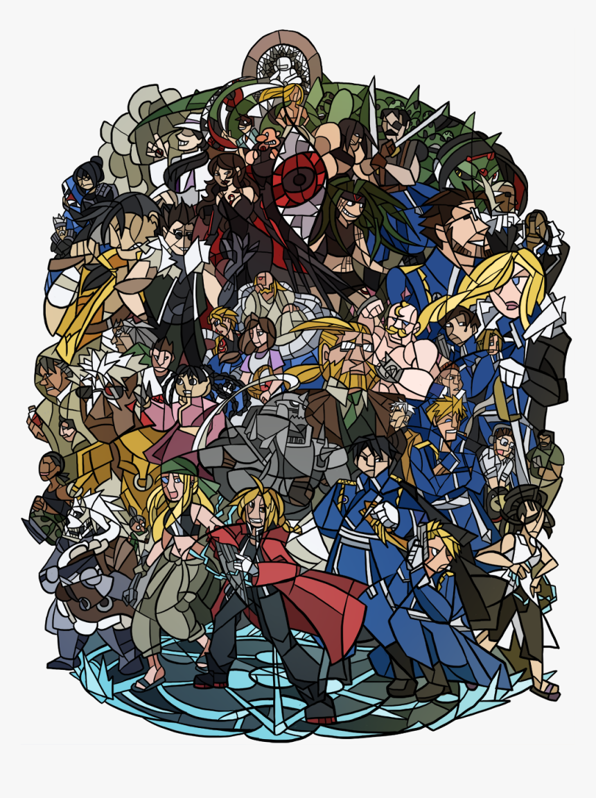 Fullmetal Alchemist Ensemble Art, HD Png Download