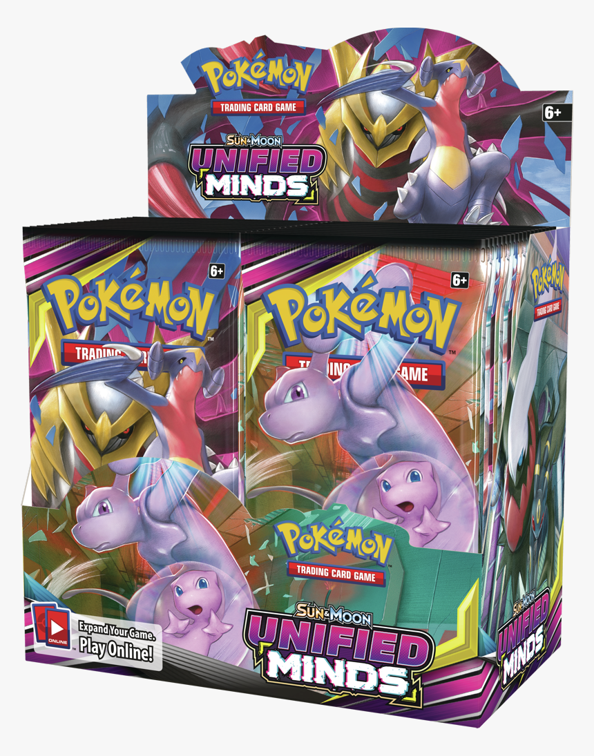 Pokemon Unified Minds Booster Box, HD Png Download