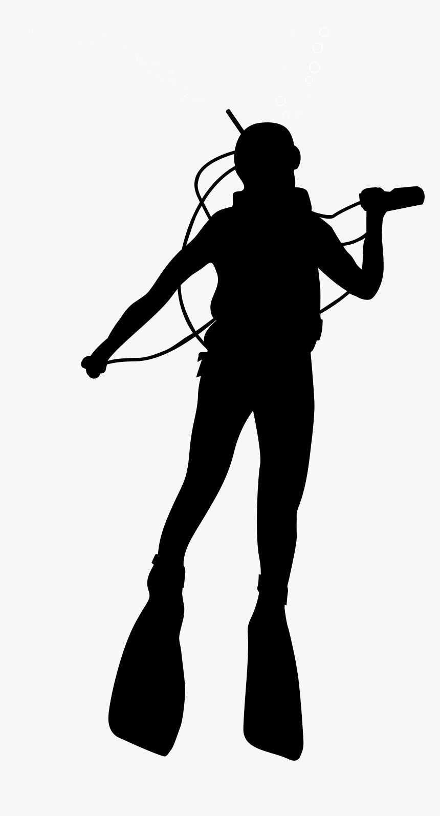Scuba Diving Transparent Background Png - Clipart Scuba Diver Transparent Background, Png Download