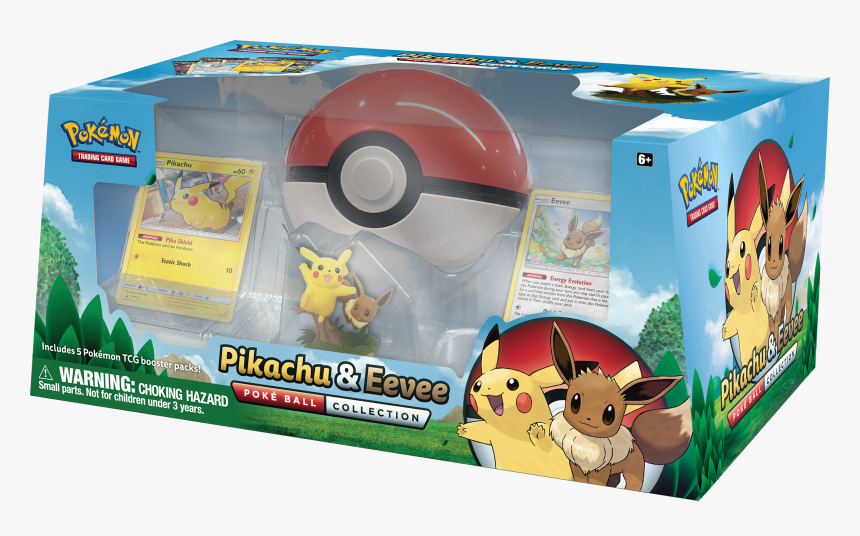 Pikachu And Eevee Pokeball Collection, HD Png Download