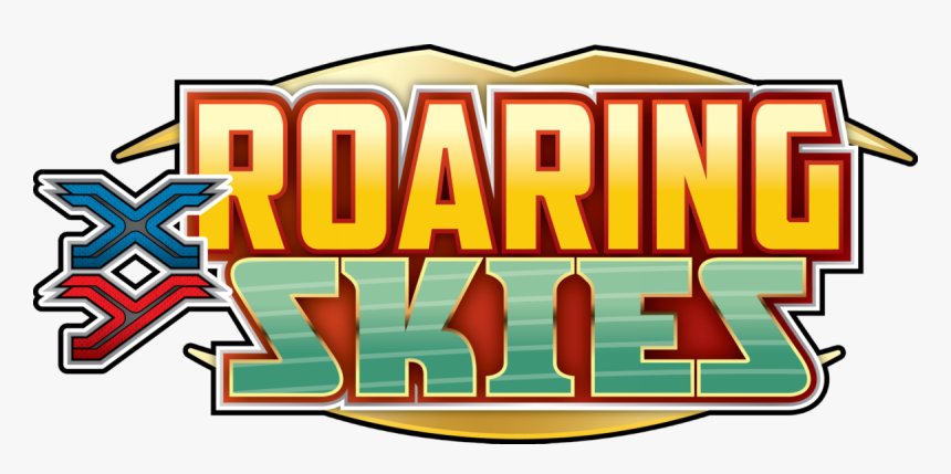 Pokemon Roaring Skies Logo, HD Png Download