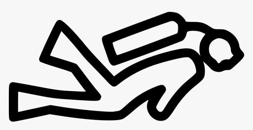 Scuba Diver - Scuba Dive Icon, HD Png Download