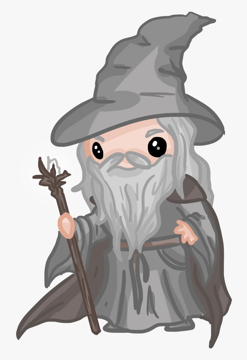 ##gandalf #wizard #chibi - Gandalf Chibi, HD Png Download