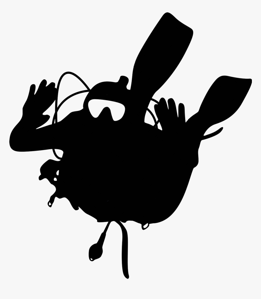 Scuba Diving Png Free Download - Scuba Diver Diving Vector, Transparent Png