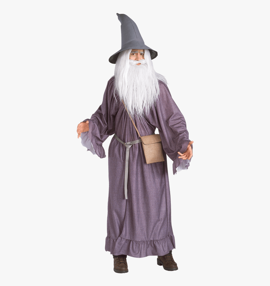 Lotr Adult Gandalf Costume - Gandalf Costumes For Adults, HD Png Download