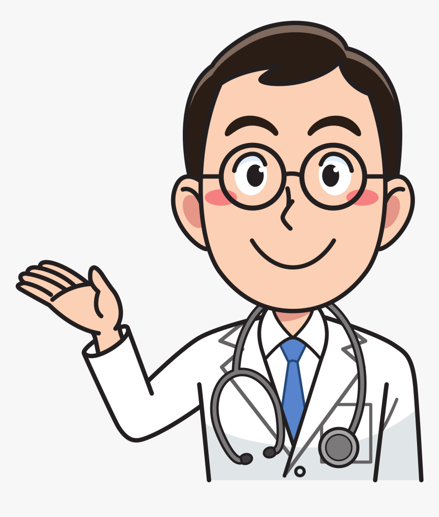 Man, With Stethoscope - Doctor Clipart, HD Png Download