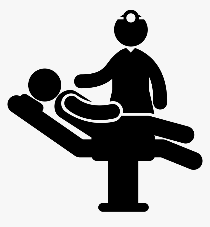 Medical Doctor And A Patient On A Stretcher Bed Comments - Patient Icon Png, Transparent Png