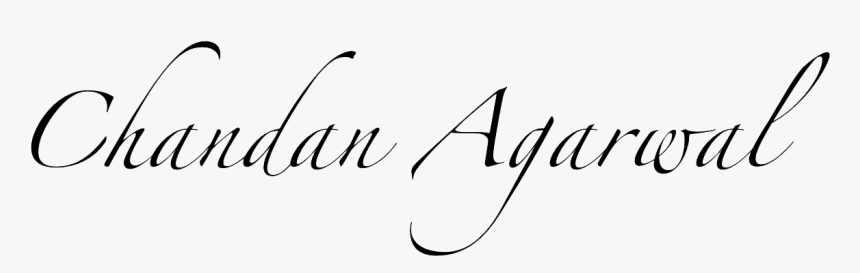 Chandan Agarwal - Calligraphy, HD Png Download