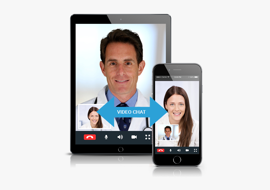 Video Chat Patient, HD Png Download