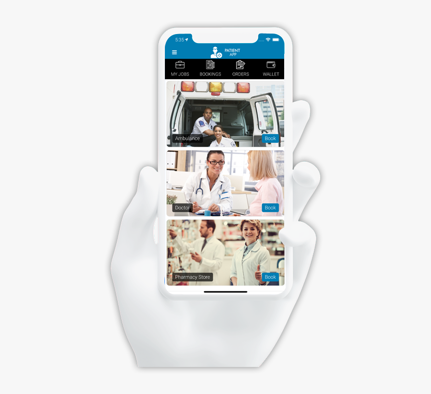 Medical App Script - Smartphone, HD Png Download