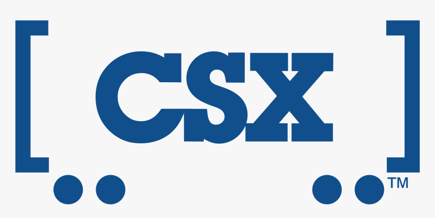 Csx Logo Png Transparent - Csx Transportation Logo, Png Download