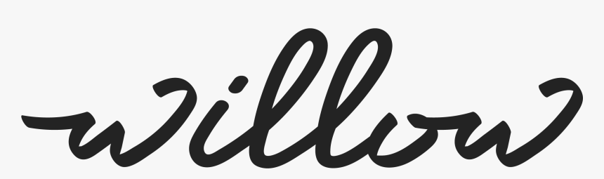 Willow - Calligraphy, HD Png Download