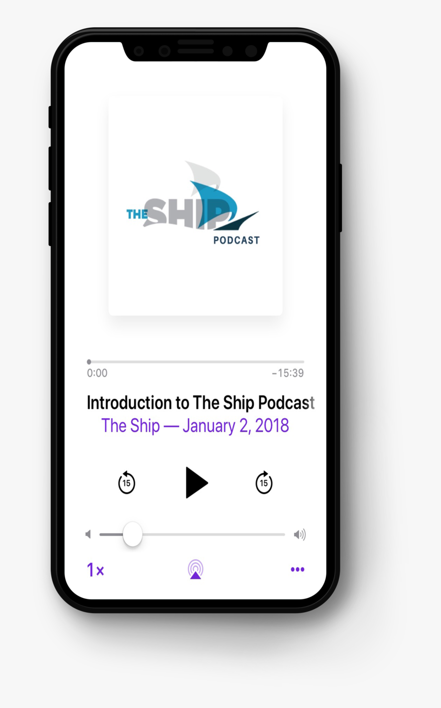 The Ship Phone Image - Podcast Phone Png, Transparent Png