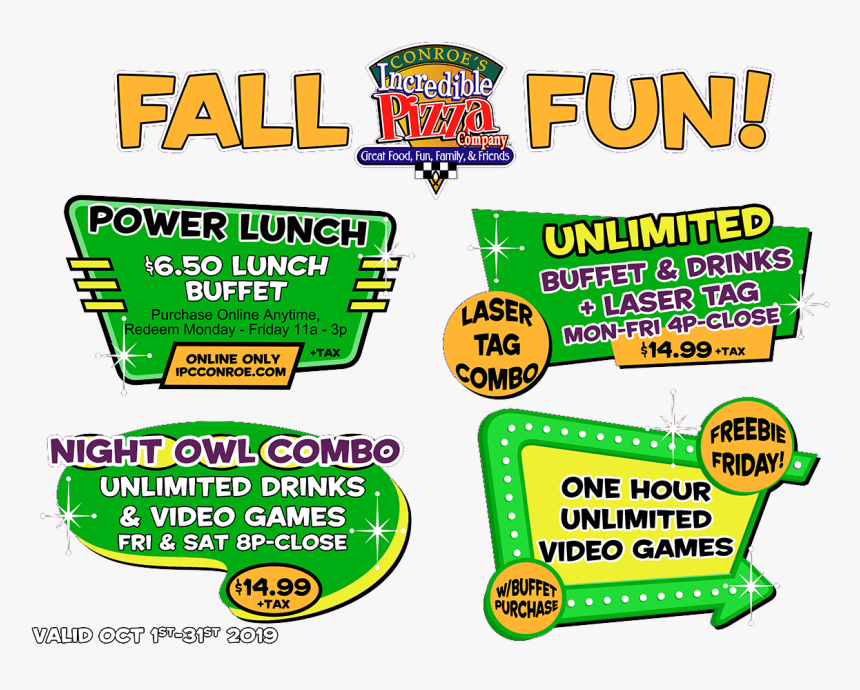 Incredible Pizza, HD Png Download