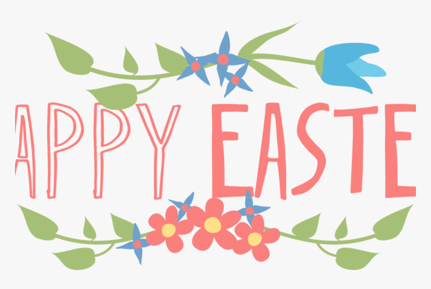 Easter Champagne Buffet - Transparent Background Happy Easter Png, Png Download